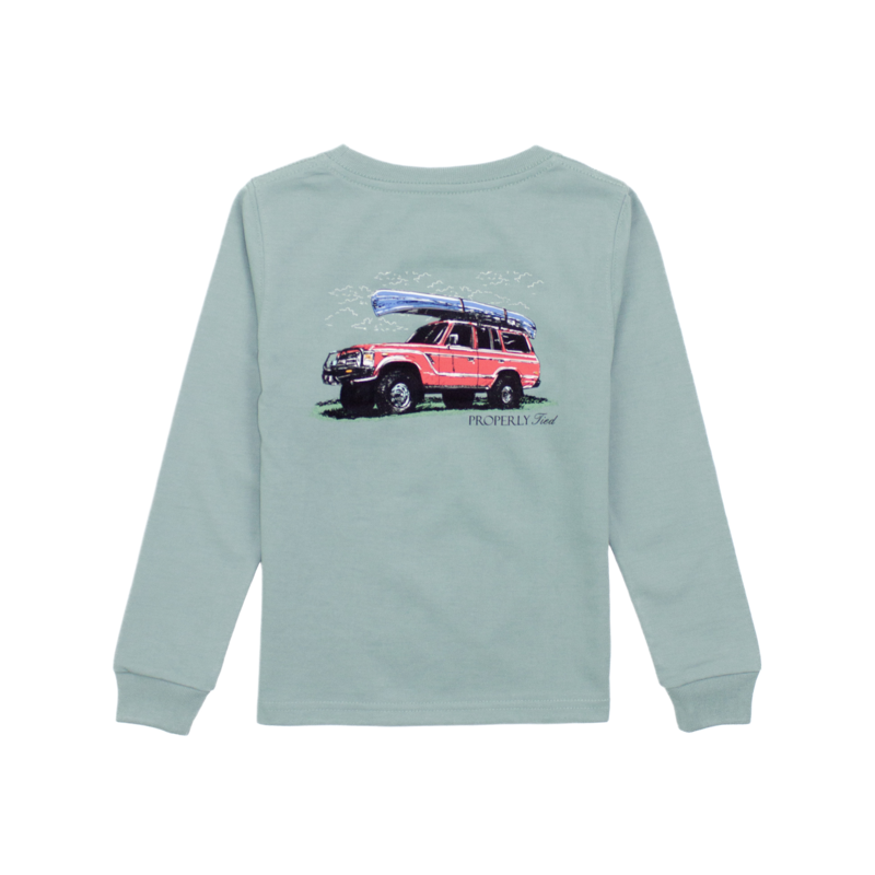 Properly Tied Properly Tied Fog LS Tee - Explorer