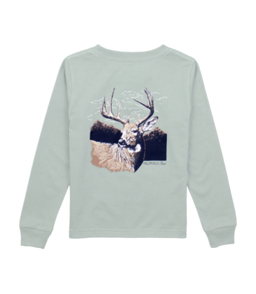 Properly Tied Properly Tied Sage LS Tee - Buck