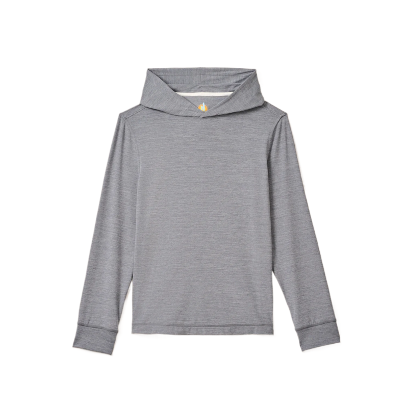 Johnnie-O Durant Long Sleeve Hooded T-Shirt - Heathered Navy