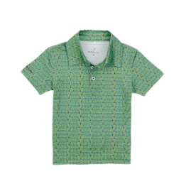 Properly Tied Properly Tied Inlet Polo - Football