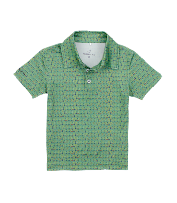 Properly Tied Properly Tied Inlet Polo - Football