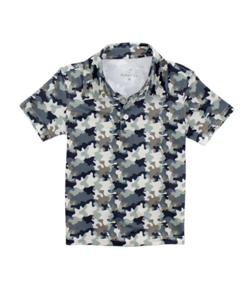 Properly Tied Properly Tied Inlet Polo - Delta Backwater Camo