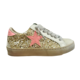 ShuShop ShuShop Paula Gold Sparkle Sneakers