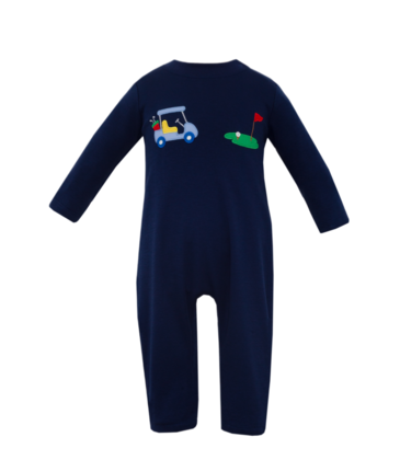 Claire & Charlie Claire & Charlie Golf Long Romper