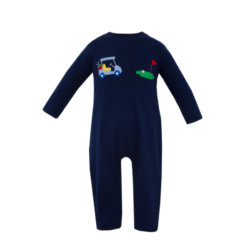 Claire & Charlie Claire & Charlie Golf Long Romper