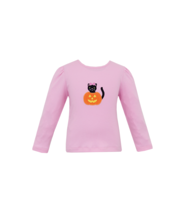 Claire & Charlie Claire & Charlie Jack O'Lantern Kitten Top
