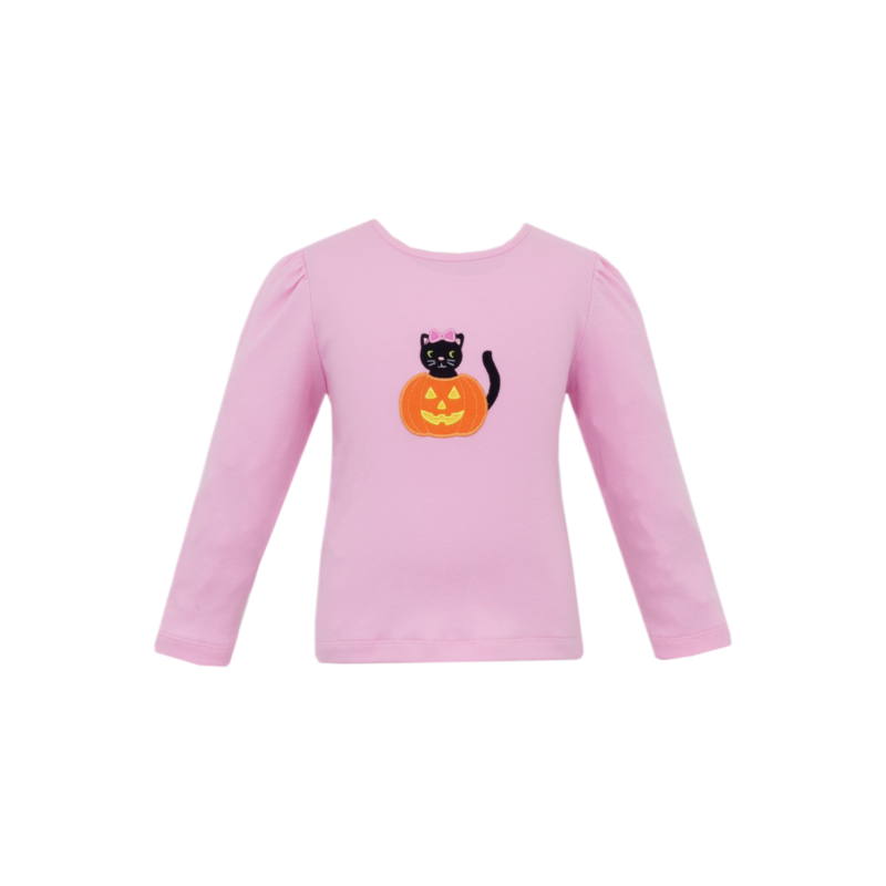 Claire & Charlie Claire & Charlie Jack O'Lantern Kitten Top
