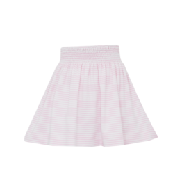 Claire & Charlie Claire & Charlie Pink Stripe Smocked Skirt