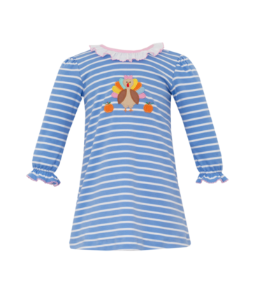 Claire & Charlie Claire & Charlie Turkey Ruffle Dress