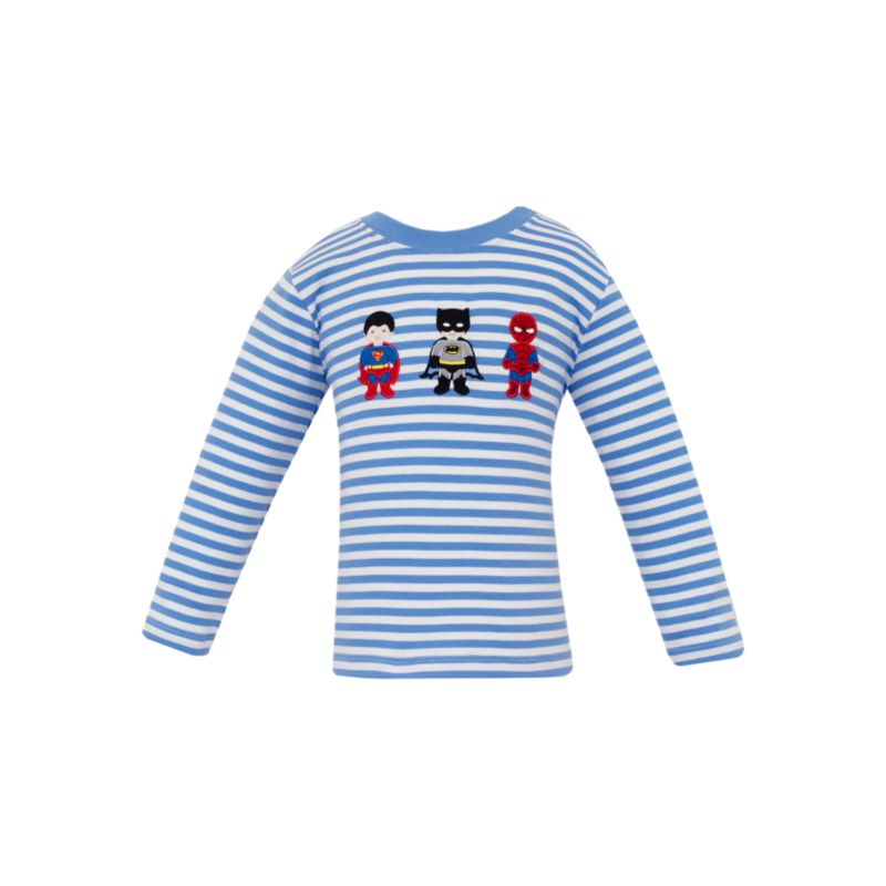 Claire & Charlie Claire & Charlie Super Heroes T-Shirt