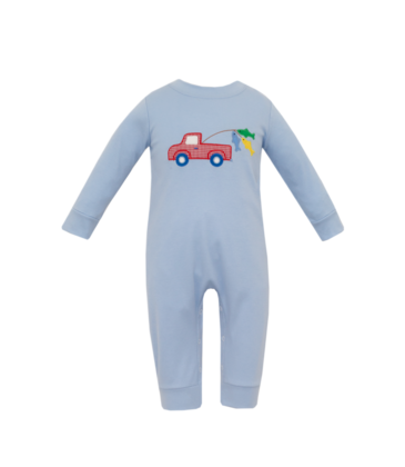 Claire & Charlie Claire & Charlie Trout Long Romper