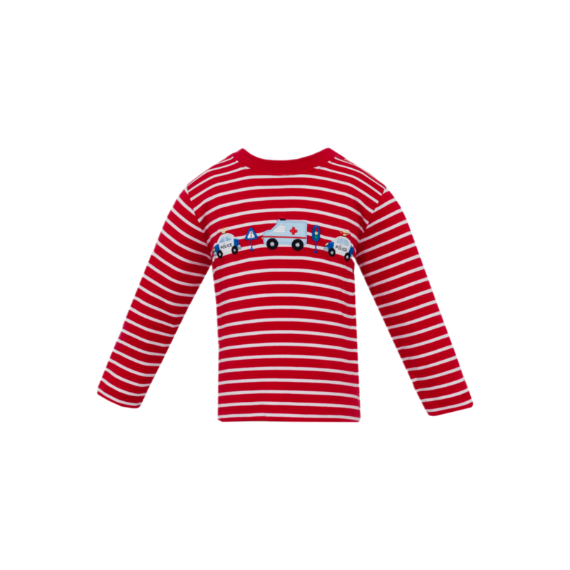 Claire & Charlie Claire & Charlie Emergency Cars T-Shirt