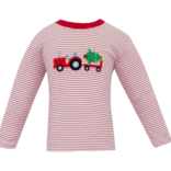 Claire & Charlie Claire & Charlie Christmas Tractor T-Shirt