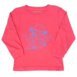 Mustard & Ketchup Mustard & Ketchup LS Pink Cowgirl Boots Era T-Shirt