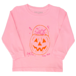 Mustard & Ketchup Mustard & Ketchup LS Pink Pumpkin Candy Bucket T-Shirt