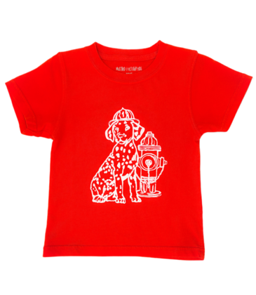 Mustard & Ketchup Mustard & Ketchup Red Dalmation T-Shirt