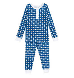 Lila + Hayes Lila + Hayes Jack Pajama Set - Firstdown Football