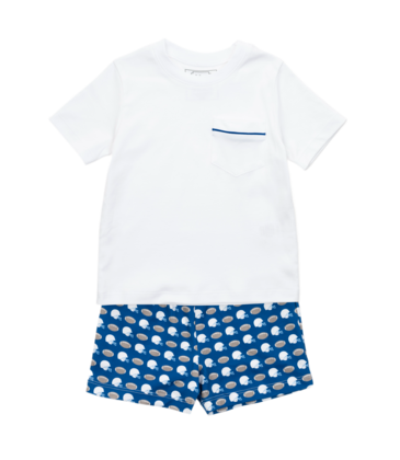 Lila + Hayes Lila + Hayes Walker Short Set - Firstdown Football