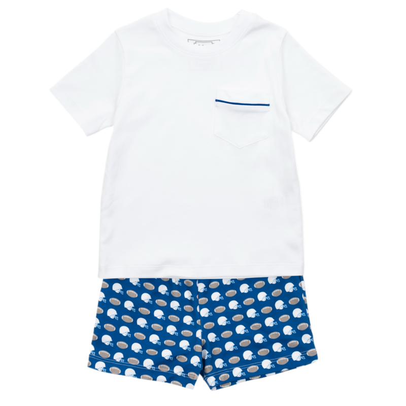 Lila + Hayes Lila + Hayes Walker Short Set - Firstdown Football