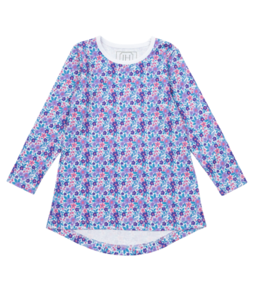 Lila + Hayes Lila + Hayes Berkeley Dress - Blackberry Floral