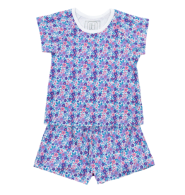 Lila + Hayes Lila + Hayes Emery Short Set - Blackberry Floral