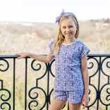 Lila + Hayes Lila + Hayes Emery Short Set - Blackberry Floral