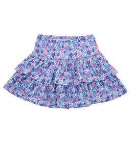 Lila + Hayes Lila + Hayes Maggie Skort - Blackberry Floral