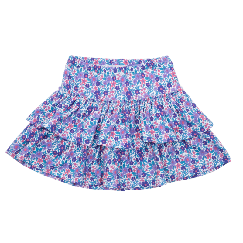 Lila + Hayes Lila + Hayes Maggie Skort - Blackberry Floral