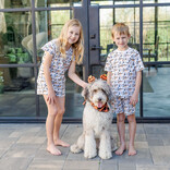 Lila + Hayes Lila + Hayes Charles Short Set - Halloween Pups