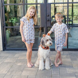 Lila + Hayes Lila + Hayes Charles Short Set - Halloween Pups