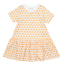 Lila + Hayes Lila + Hayes Lottie Dress - Harvest Pumpkin