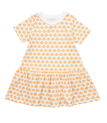 Lila + Hayes Lila + Hayes Lottie Dress - Harvest Pumpkin
