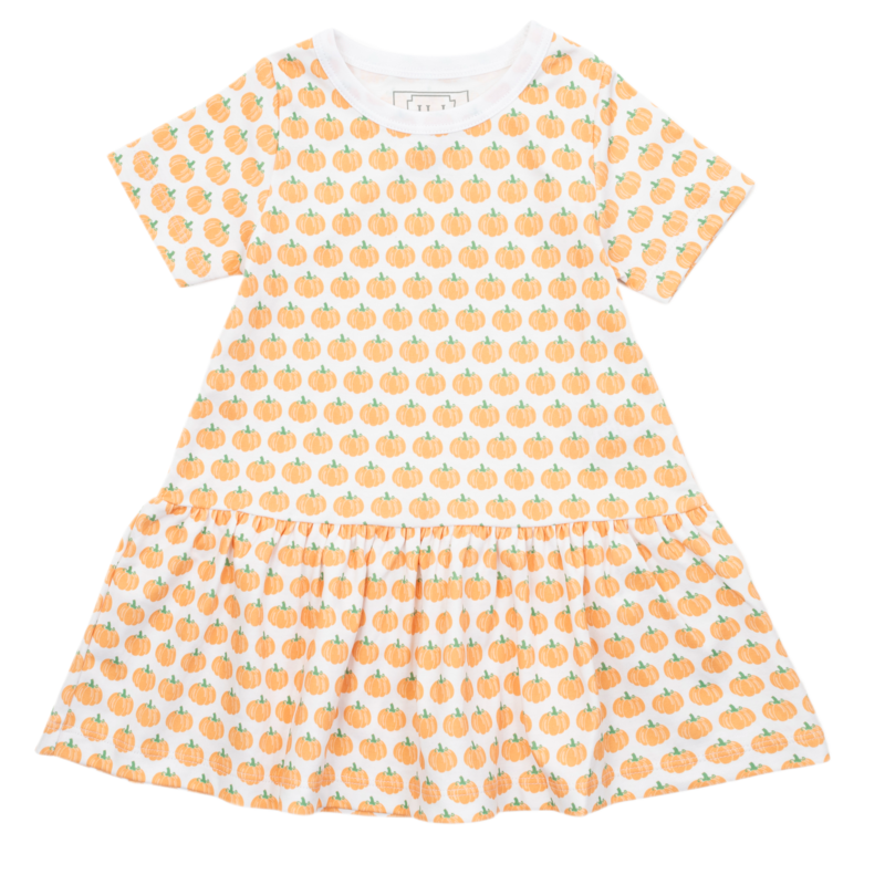 Lila + Hayes Lila + Hayes Lottie Dress - Harvest Pumpkin