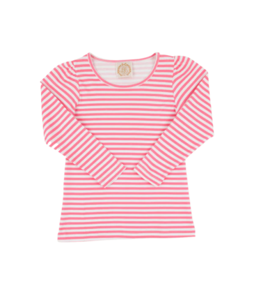 The Beaufort Bonnet Company TBBC LS Penny's Play Shirt - Romany Rose Stripe