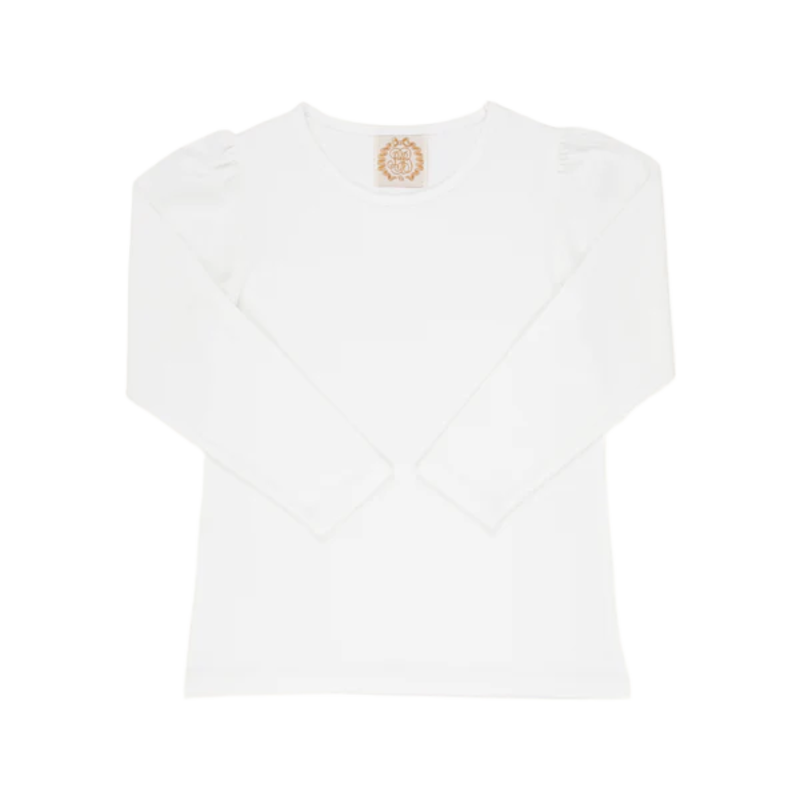 The Beaufort Bonnet Company TBBC LS Penny's Play Shirt - Worth Avenue White