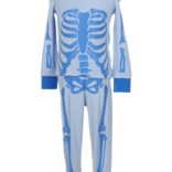 The Yellow Lamb The Yellow Lamb Blue Skelly Pajama Set