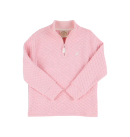 The Beaufort Bonnet Company TBBC Canter Collar Half-Zip - Sandpearl Pink