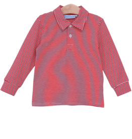 Trotter Street Kids Trotter Street Kids Jackson Polo - Red Stripe