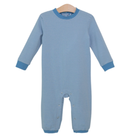 Trotter Street Kids Trotter Street Kids Miller Romper - Cornflower Blue