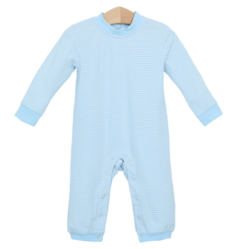 Trotter Street Kids Trotter Street Kids Miller Romper - Light Blue