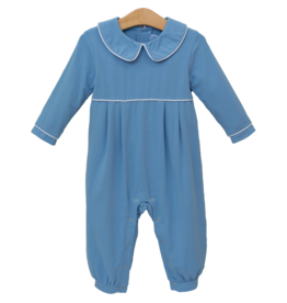 Trotter Street Kids Trotter Street Kids Joseph Romper - Cornflower