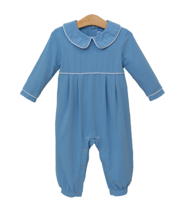 Trotter Street Kids Trotter Street Kids Joseph Romper - Cornflower