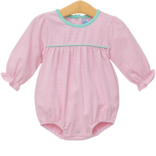 Trotter Street Kids Trotter Street Kids Ellie Bubble - Light Pink Stripe/Mint