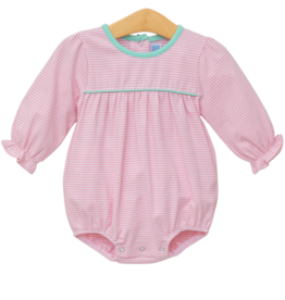 Trotter Street Kids Trotter Street Kids Ellie Bubble - Light Pink Stripe/Mint