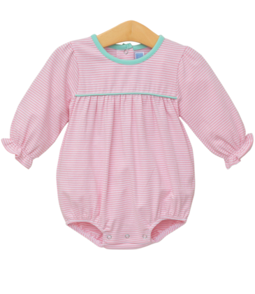 Trotter Street Kids Trotter Street Kids Ellie Bubble - Light Pink Stripe/Mint