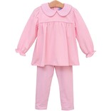 Trotter Street Kids Trotter Street Kids Abigail Pant Set - Light Pink