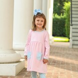 Trotter Street Kids Trotter Street Kids Annie Pant Set - Lt. Pink Stripe/Lt. Blue