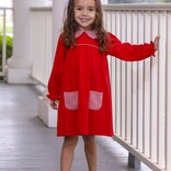 Trotter Street Kids Trotter Street Kids Abigail Dress - Red