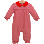 Trotter Street Kids Trotter Street Kids Abigail Romper - Red