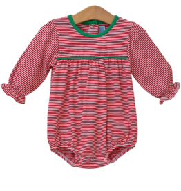 Trotter Street Kids Trotter Street Kids Ellie Bubble - Red Stripe/Green